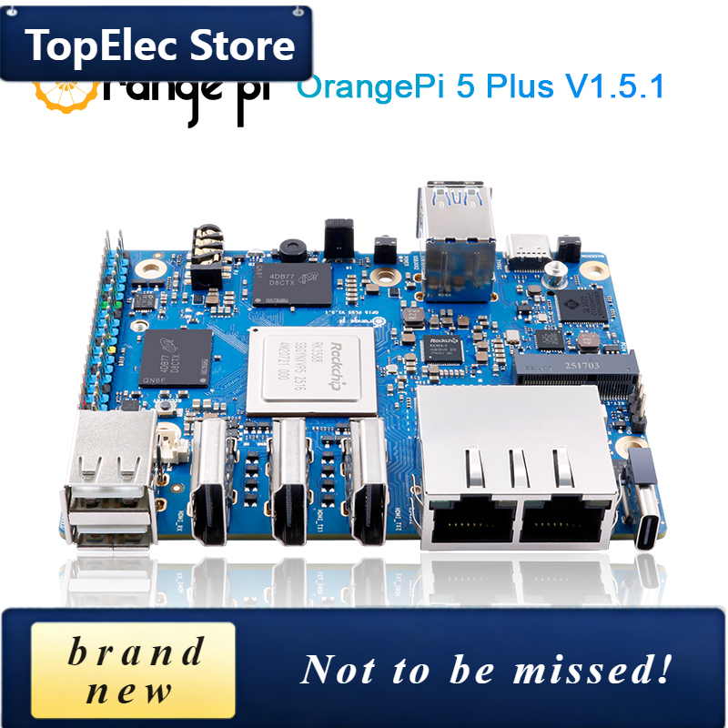 Rk3588 Mini Pc Board - TopElec Orange Pi5 Plus, Computadora de