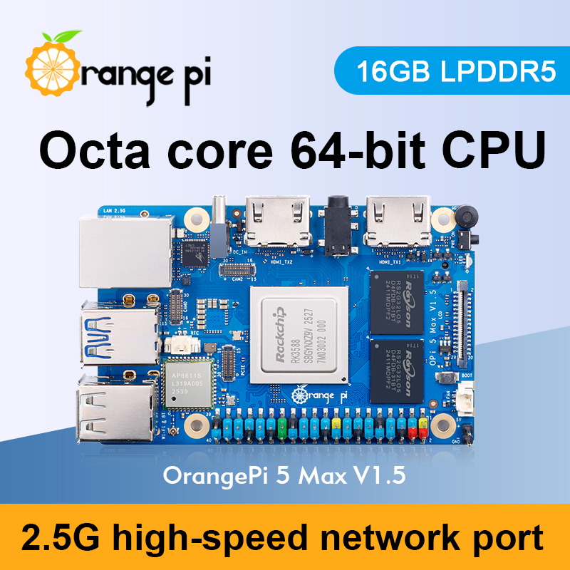 AvaCore Orange Pi 5 Max 16GB V - Rk3588 Mini Pc Board reseña y precio