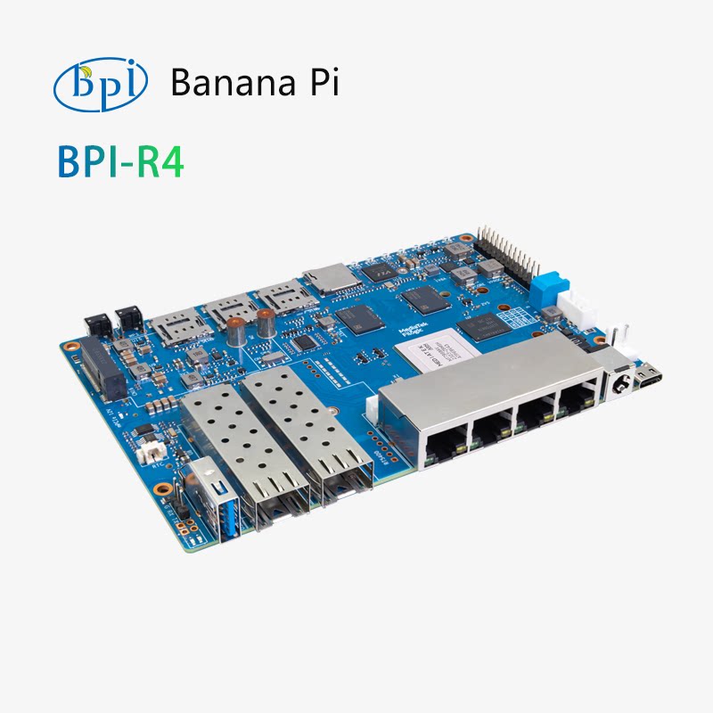 Banana Pi BPI-R4 Placa de Desa - Bananapi Bpi R4 Wifi 7 reseña y precio