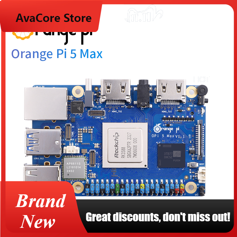 AvaCoreOrangePi 5 Max 16GB con - Orange Pi 5 Max Rk3588 reseña y precio